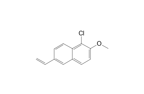 2-VINYL-5-CHLORO-6-METHOXYNAPHTHALENE