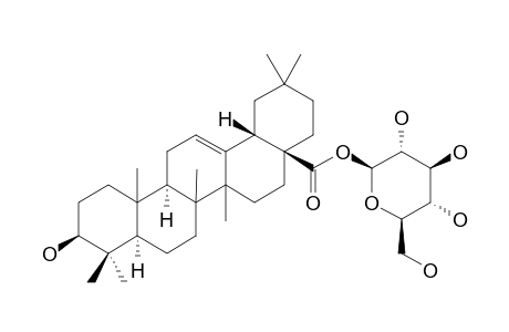 OLEANOLIC_ACID_28-O-BETA-D-GLUCOPYRANOSIDE