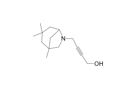 4-[(1S,5R)-1,3,3-trimethyl-6-azabicyclo[3.2.1]oct-6-yl]-2-butyn-1-ol