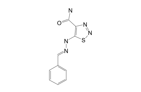4-CARBAMOYL-5-BENZYLIDENEHYDRAZINO-1,2,3-THIADIAZOLE