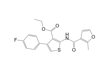 ethyl 4-(4-fluorophenyl)-2-[(2-methyl-3-furoyl)amino]-3-thiophenecarboxylate