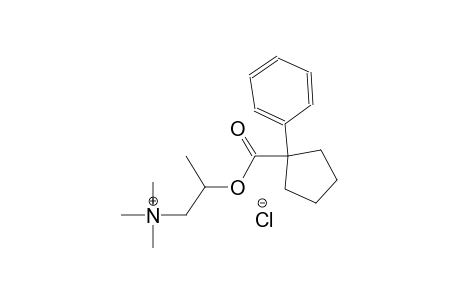 1-propanaminium, N,N,N-trimethyl-2-[[(1-phenylcyclopentyl)carbonyl]oxy]-, chloride