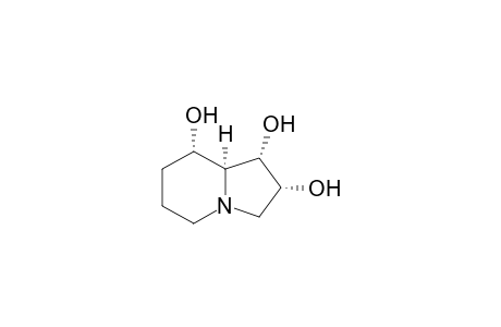 (1S,2R,8S,8aS)-1,2,3,5,6,7,8,8a-octahydroindolizine-1,2,8-triol
