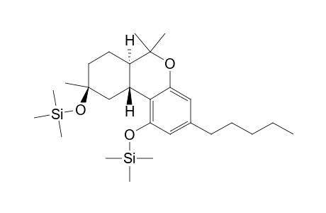 Silane, [(6a,7,8,9,10,10a-hexahydro-6,6,9-trimethyl-3-pentyl-6H-dibenzo[b,d]pyran-1,9-diyl)bis(oxy)]bis[trimethyl-, [6aR-(6a.alpha.,9.beta.,10a.beta.)]-