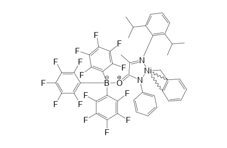 [N-PHENYL-2-(2,6-DIISOPROPYLPHENYLIMINO)-PROPANAMIDATO-TRIS-(PENTAFLUOROPHENYL)-BORATE-KAPPA(2)-N,N]-(ETA(3)-BENZYL)-NICKEL(II)