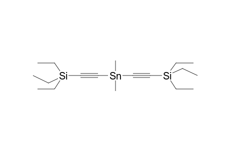 DIMETHYLBIS(TRIETHYLSILYLETHYNYL)TIN