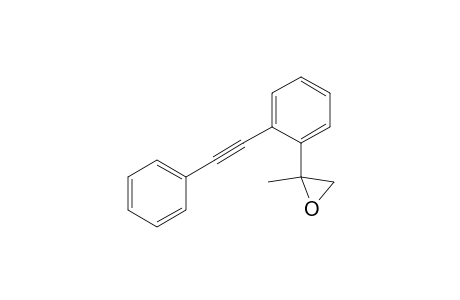 2-Methyl-2-[(2-phenylethynyl)phenyl]oxirane