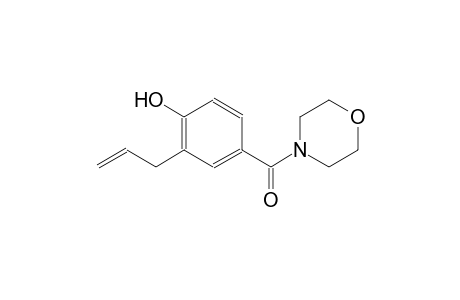 2-allyl-4-(4-morpholinylcarbonyl)phenol