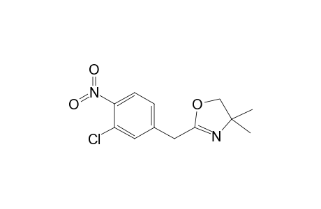2-(3-Chloro-4-nitro-benzyl)-4,4-dimethyl-2-oxazoline
