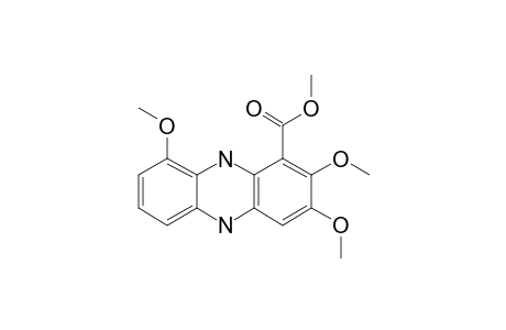 2,3,9-TRIMETHOXY-PHENAZIN-1-CARBOXYLIC-ACID-METHYLESTER