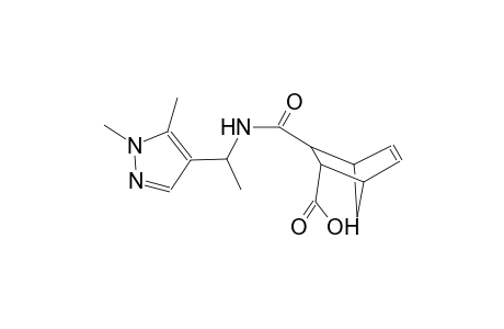 bicyclo[2.2.1]hept-5-ene-2-carboxylic acid, 3-[[[1-(1,5-dimethyl-1H-pyrazol-4-yl)ethyl]amino]carbonyl]-