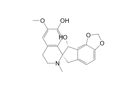 (7S,8R)-3',4',6,8-Tetrahydro-6'-methoxy-2'-methyl-2'H-spiro[indeno[4,5-d] [1,3]dioxole-7,1'-isoquinoline]-7',8-diol