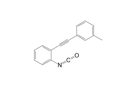 1-Isocyanato-2-(3-methylphenylethynyl)benzene