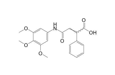2-phenyl-3-[(3,4,5-trimethoxyphenyl)carbamoyl]acrylic acid