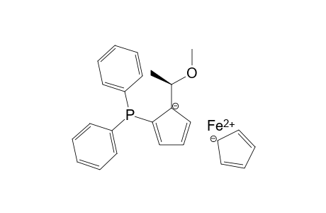 (-)-(R)-1-[(S)-2-(Diphenylphosphino)ferrocenyl]ethyl methyl ether