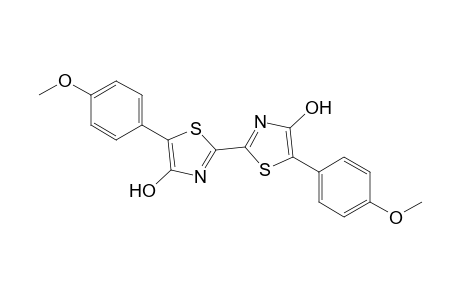 5,5'-Bis(4-methoxyphenyl)-2,2'-bithiazole-4,4'-diol