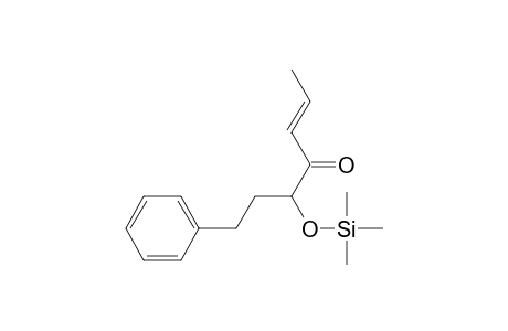 1-Phenyl-3-((trimethylsilyl)oxy)-5-hepten-4-one