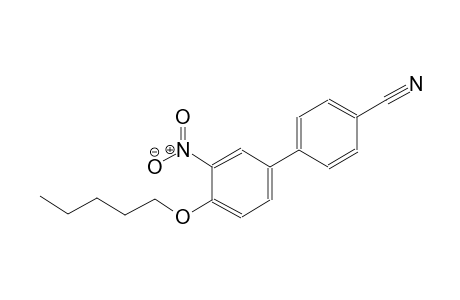 [1,1'-biphenyl]-4-carbonitrile, 3'-nitro-4'-(pentyloxy)-