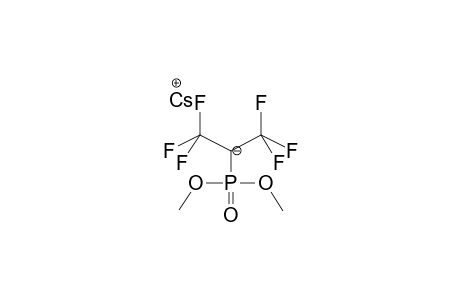 CAESIUM O,O-DIMETHYL(1-TRIFLUOROMETHYL-2,2,2-TRIFLUOETHYL)PHOSPHONATE