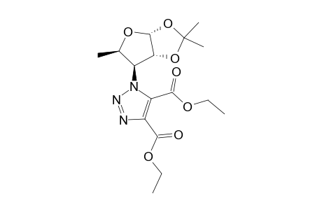diethyl 1-[(3aR,5R,6S,6aR)-2,2,5-trimethyl-3a,5,6,6a-tetrahydrofuro[4,5-d][1,3]dioxol-6-yl]triazole-4,5-dicarboxylate