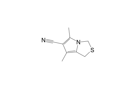 5,7-Dimethyl-1H,3H-pyrrolo1,2-c]thiazole-3-carbonitrile