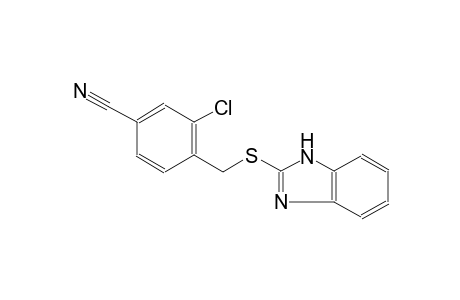 benzonitrile, 4-[(1H-benzimidazol-2-ylthio)methyl]-3-chloro-