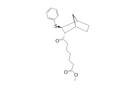 METHYL-7-(3-PHENYLTHIOBICYClO-[2.2.1]-HEPT-2-YL)-7-OXOHEPTANOATE