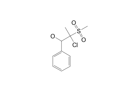 2-CHLORO-2-METHYLSULFONYL-1-PHENYL-PROPANOL;(DIASTEREOMER-1)