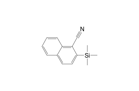 1-Naphthalenecarbonitrile, 2-(trimethylsilyl)-