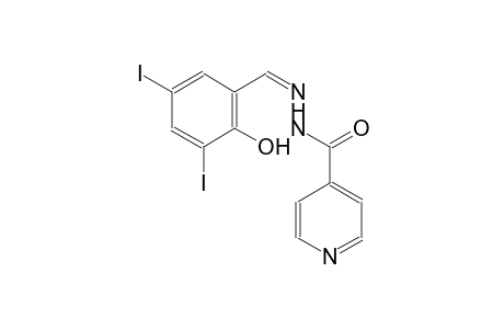 4-pyridinecarboxylic acid, 2-[(Z)-(2-hydroxy-3,5-diiodophenyl)methylidene]hydrazide
