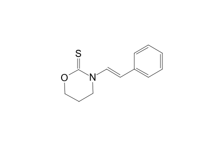 N-[(E)-2-Phenylvinyl]-1,3-oxazinane-2-thione