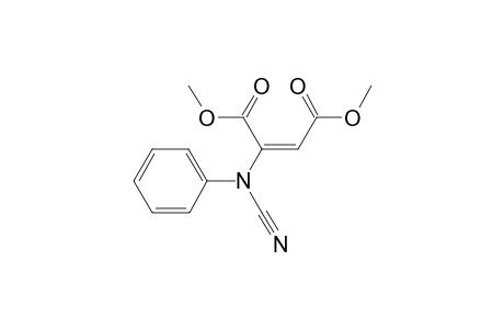 (E)-2-(Cyano-phenyl-amino)-but-2-enedioic acid dimethyl ester