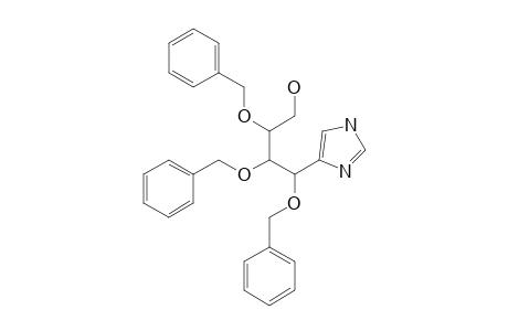 (2R,3S,4R)-2,3,4-TRIS-(BENZYLOXY)-4-[1'H-IMIDAZOL-4'(5')-YL]-BUTAN-1-OL