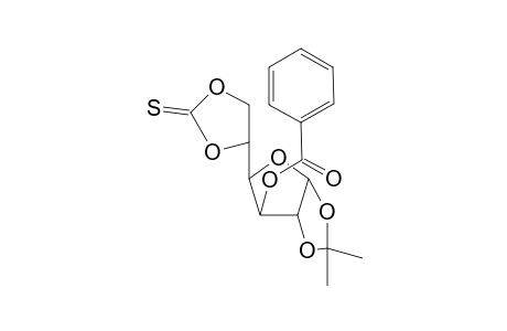 3-O-Benzyl-5,6-O-thiocarbonyl-1,2-O-isopropylidene-.alpha.,D-glucofuranose
