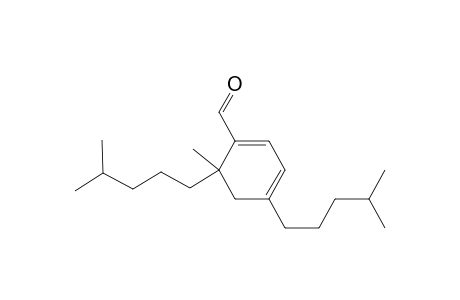 4,6-Diisohexyl-6-methylcyclohexa-1,3-diene-carbaldehyde