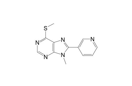 9-methyl-6-(methylthio)-8-(3-pyridyl)-9H-purine