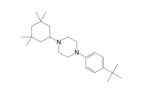 Piperazine, 1-[4-(1,1-dimethylethyl)phenyl]-4-(3,3,5,5-tetramethylcyclohexyl)-