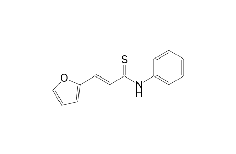 (E)-3-(2-furanyl)-N-phenyl-2-propenethioamide