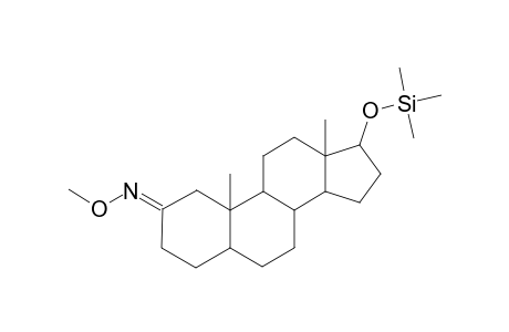 5.ALPHA.-ANDROSTAN-17.BETA.-OL-2-ONE(2-O-METHYLOXIME-17.BETA.-TRIMETHYLSILYL ETHER)