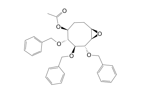 CIS-(1S,2S,3R,4S,5R,6R)-1-ACETOXY-2,3,4-TRIS-(BENZYLOXY)-5,6-EPOXY-CYCLOOCTANE