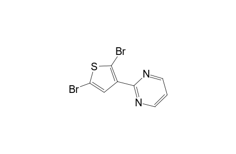 Pyrimidine, 2-(2,5-dibromo-3-thienyl)-
