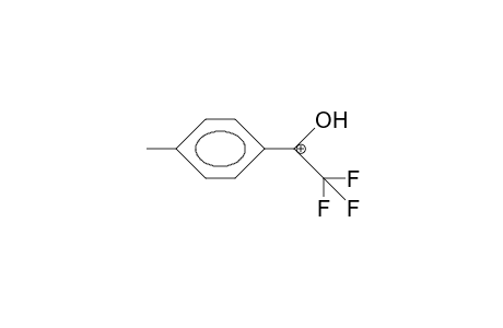 P-Tolyl-trifluoromethyl-hydroxy-carbenium cation