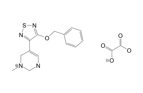 5-(4-BENZYLOXY-[1,2,5]-THIADIAZOL-3-YL)-3-METHYL-1,2,3,4-TETRAHYDROPYRIMIDINE-OXALATE-SALT