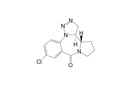 (3aS,3bS)-10-Chloro-3,3a,3b,4,5,6-hexahydropyrrolo[2,1-c][1,2,3]triazolo[1,5-a][1,4]benzodiazepin-8-one
