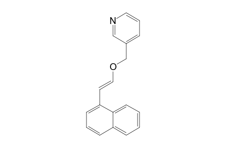 3-[ 2'-( 1"-Naphthyl)ethenyloxymethyl]pyridine