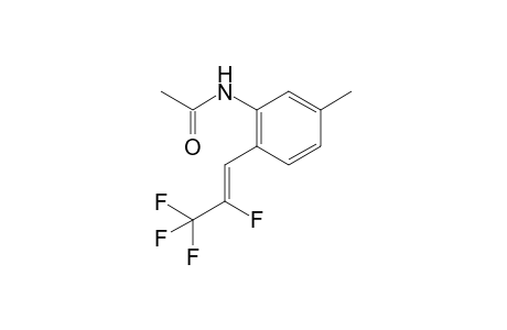(Z)-N-(5-methyl-2-(2,3,3,3-tetrafluoroprop-1-en-1-yl)phenyl)acetamide