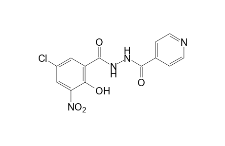 1-(5-chloro-3-nitrosalicyloyl)-2-isonicotinoylhydrazine