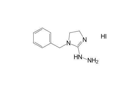 1-benzyl-2-hydrazino-2-imidazoline, monohydroiodide