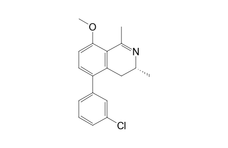 (R)-5-(3-Chlorophenyl)-8-methoxy-1,3-dimethyl-3,4-dihydroisoquinoline