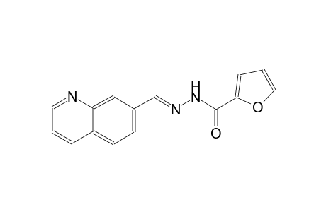 N'-[(E)-7-quinolinylmethylidene]-2-furohydrazide